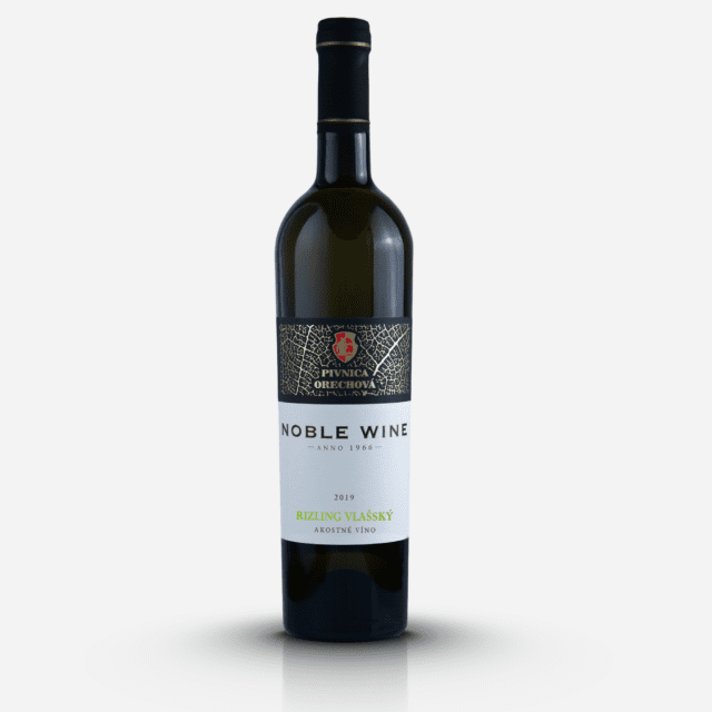 NOBLE WINE  Rizling vlašský  2019     RETRO štýl