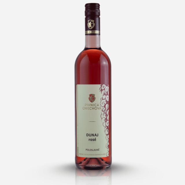 Akostné víno  DUNAJ ROSÉ 2024 polosladké