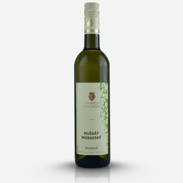 Akostné víno  MUŠKÁT MORAVSKÝ  2024,  Alcohol low  polosuché